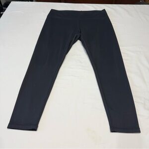 Zella Black Fleece Lined Leggings